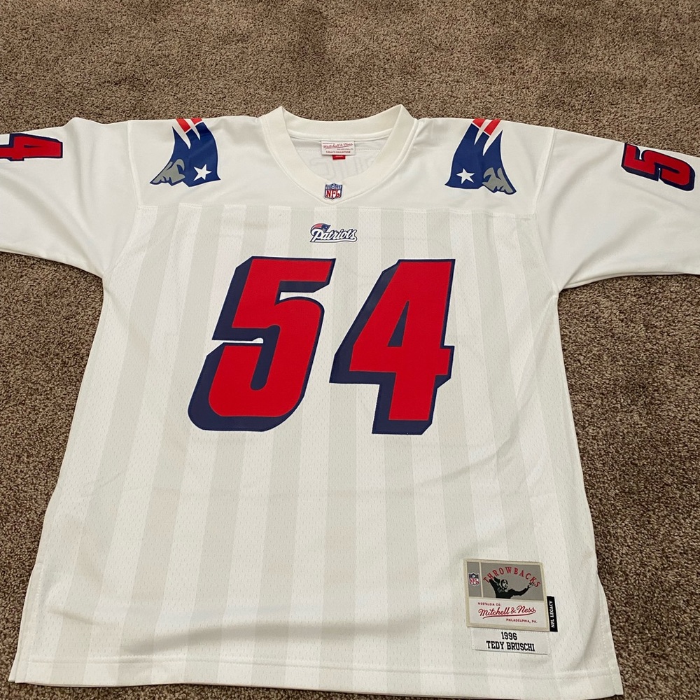 Tedy bruschi throwback jersey